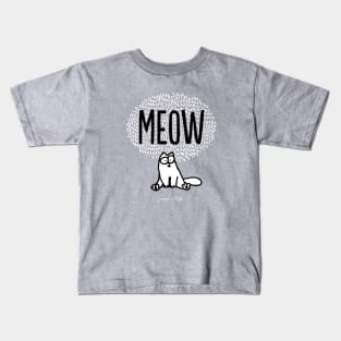 Simon's Cat - Meow Kids T-Shirt
